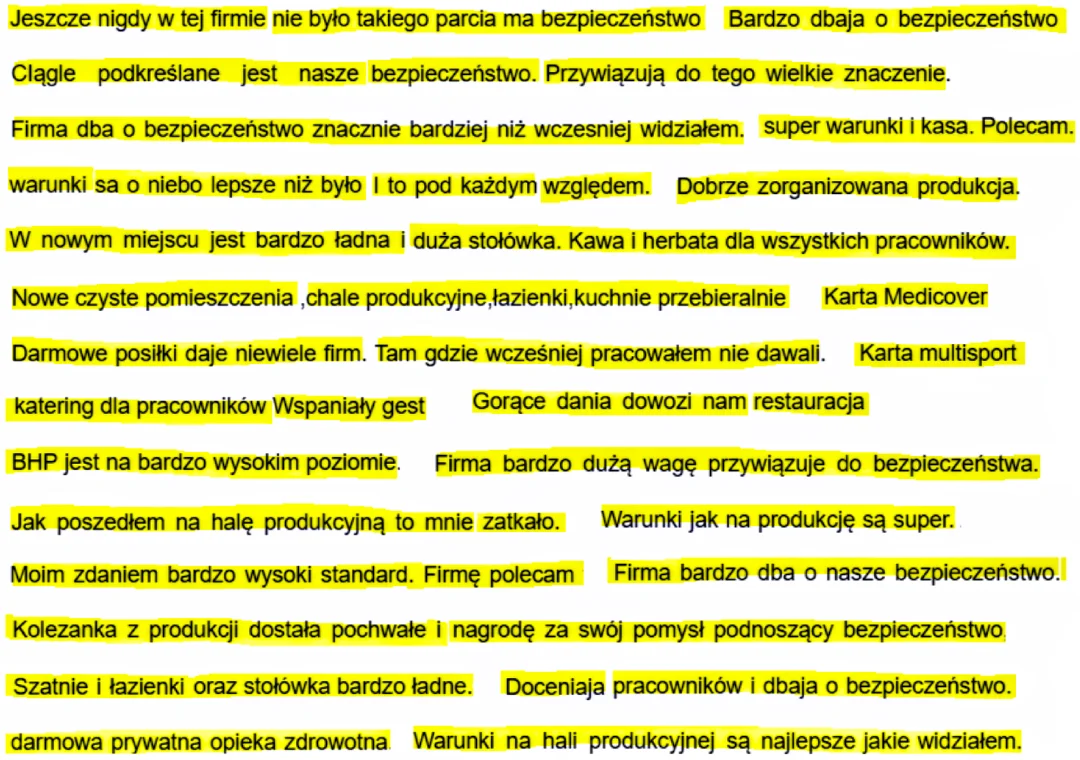 Pozytywne opinie polityki Jakuba Regulskiego w zakresie BHP